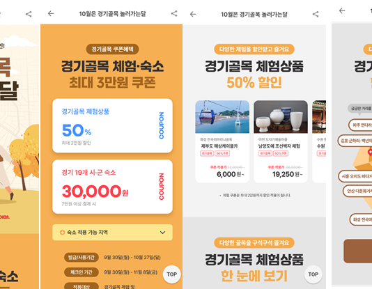 ‘경기골목 놀러가는 달’ 한 달간 약 7억1천만원 매출 기록